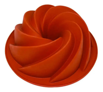 Maria Da Paz Forma Bolo Silicone Volcano Cimapi 130x60mm Vermelho