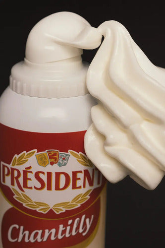 Creme Chantilly Spray Président Baunilha Frasco 250g