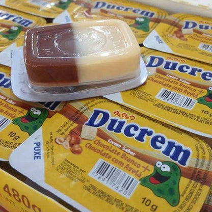 Doce Ducrem Chocolate Com Avelã  Caixa 480g C/48 Un Sache