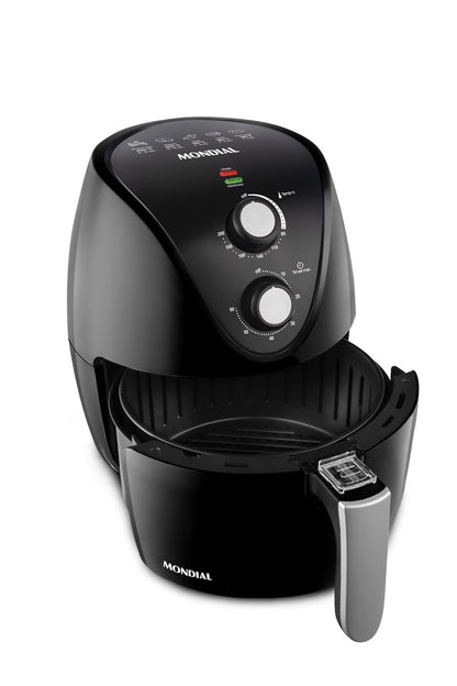 MONDIAL Fritadeira Sem Óleo Air Fryer 3,5L, Preto, 1500W, 220V - AF-31