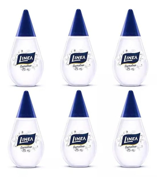 Kit Linea Adoçante Líquido Sucralose 75ml - 4 Unidades