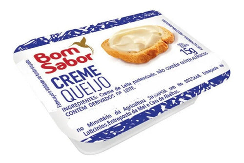 Mini Cream Cheese Blister Sache Creme Queijo 15g Caixa 144