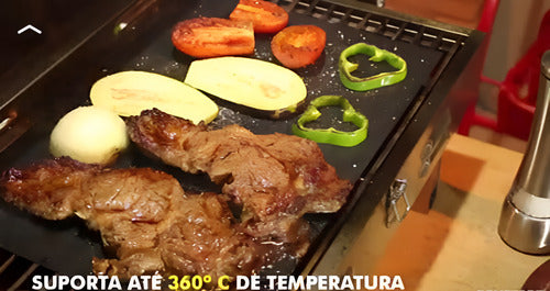 Manta Antiaderente Teflon Para Churrasco