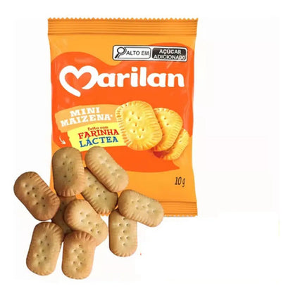 Biscoito Marilan Amanteigado Sortidos Chocolate Maizena 100un