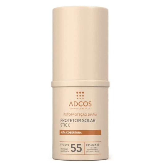 Adcos Filtro Solar Tonalizante FPS 55 Base Stick Ivory 12g
