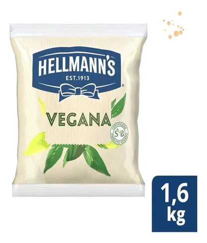 Maionese Vegana Hellmanns Bag 1,6kg