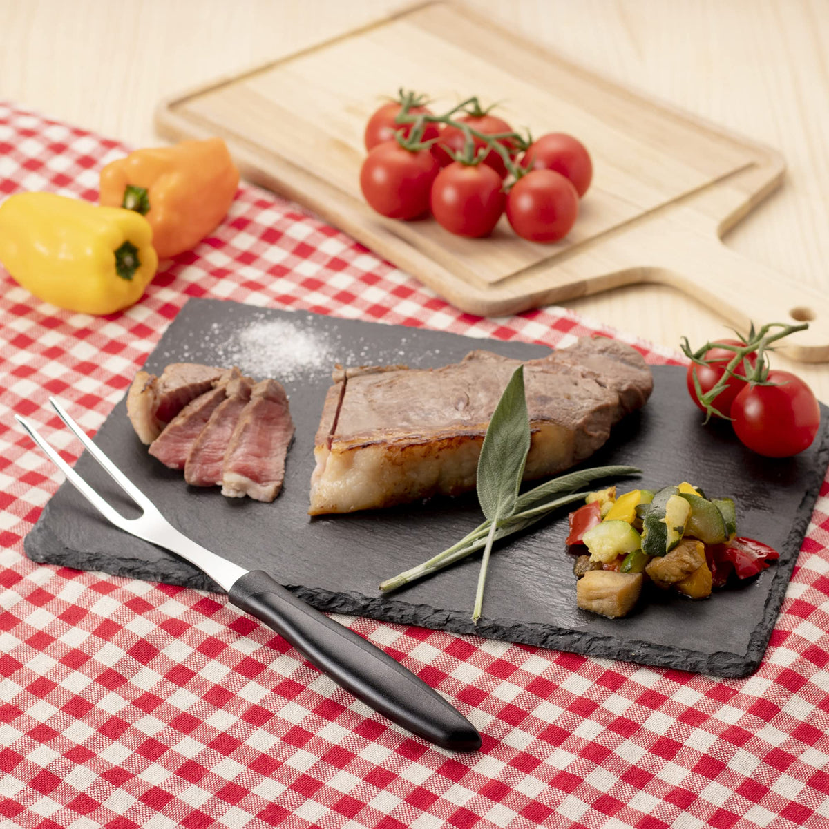 Kit Churrasco Inox 4pc Plenus Mar Tramontina Marron