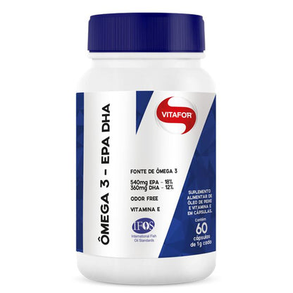 Ômega 3 EPA DHA Vitafort 60 Cápsulas