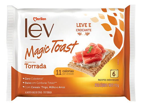 Torrada Lev Magic Toast Tradicional 110g Marilan