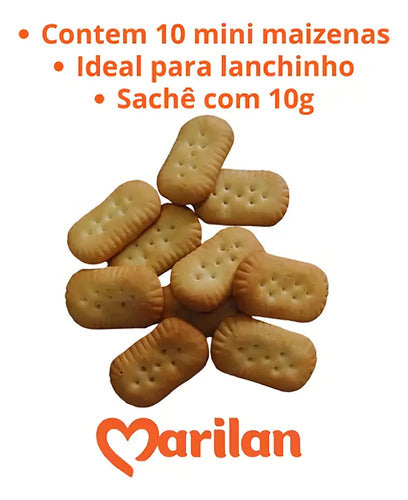 Biscoito Marilan Amanteigado Sortidos Chocolate Maizena 100un