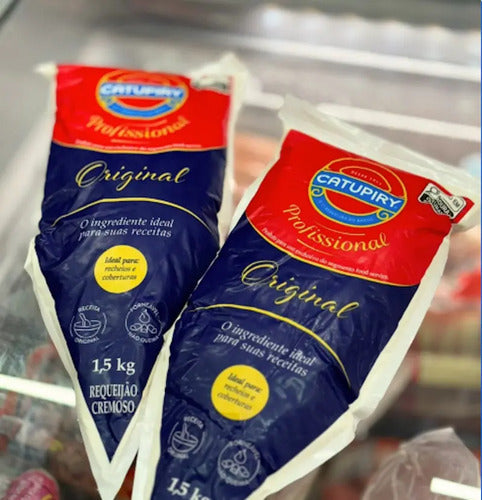 Requeijao Cremoso Catupiry Original Bisnaga 1,5 Kg