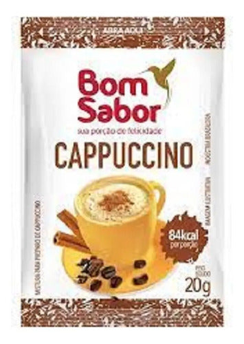 Capuccino Bom Sabor - Sachê 20g | Caixa Com 30 Unidades