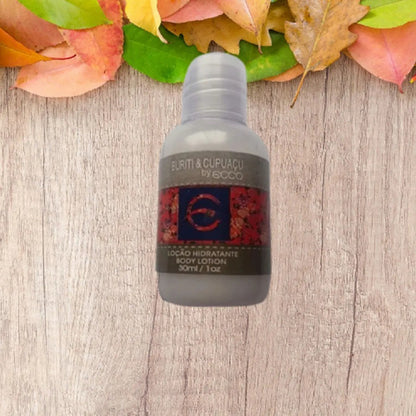 Loção Hidratante Creme 30ml  Hotelaria Amenities Caixa 50 Un Buriti E Cupuacu E Vinotherapy Buriti E Cupuaçu