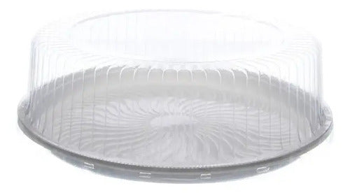 Embalagem Torta Grande Alta Branca G60Ma com 50 un