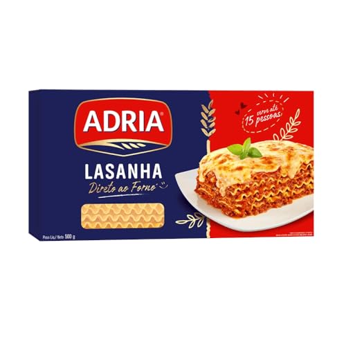 M Dias Adria Sêmola Lasanha 500G