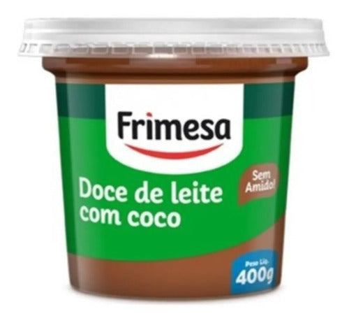 Doce De Leite Pastoso Com Coco 400g Pote Frimesa