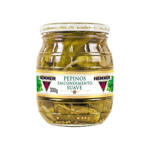 Hemmer Pepinos Em Condimento Suave 300G