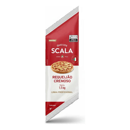 Queijo Requeijão Scala Profissional Bisnaga 1.5 Kg