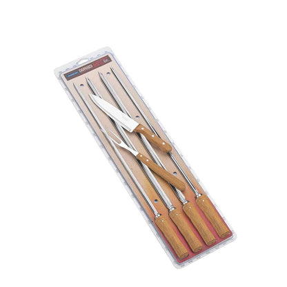 Kit para Churrasco 6 Peças Tramontina Natural