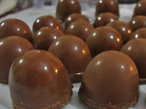 Embalagens P Trufas Bombons  15x16 Nacaradas - 100 Unidades