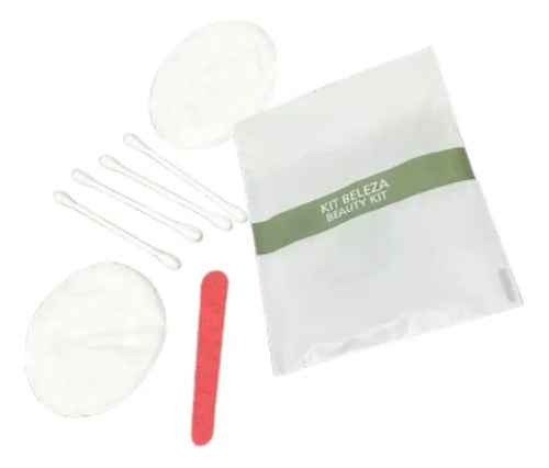 Kit Beleza Realgems Sache Maquiagem Limpeza Algodão 25 Unid