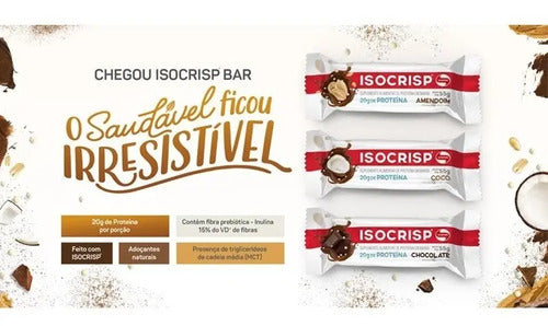 Barra De Proteína Isocrisp Vitafor 12 Un Barrinha Cereal