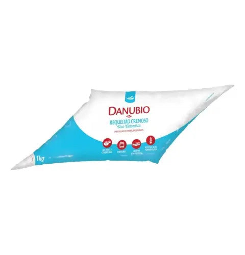 Requeijão Cremoso Danubio Bisnaga 1kg Tradicional - Bisnaga