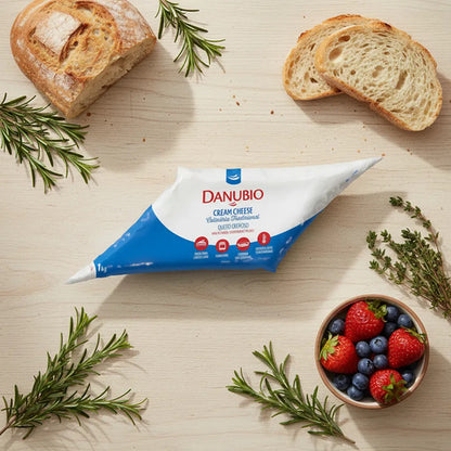 Cream Cheese Danubio Bisnaga 1kg Tradicional
