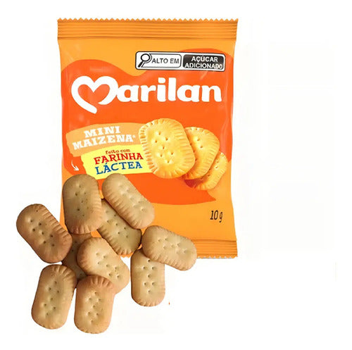 Biscoito Marilan Amanteigado Sortidos Chocolate Maizena 100un