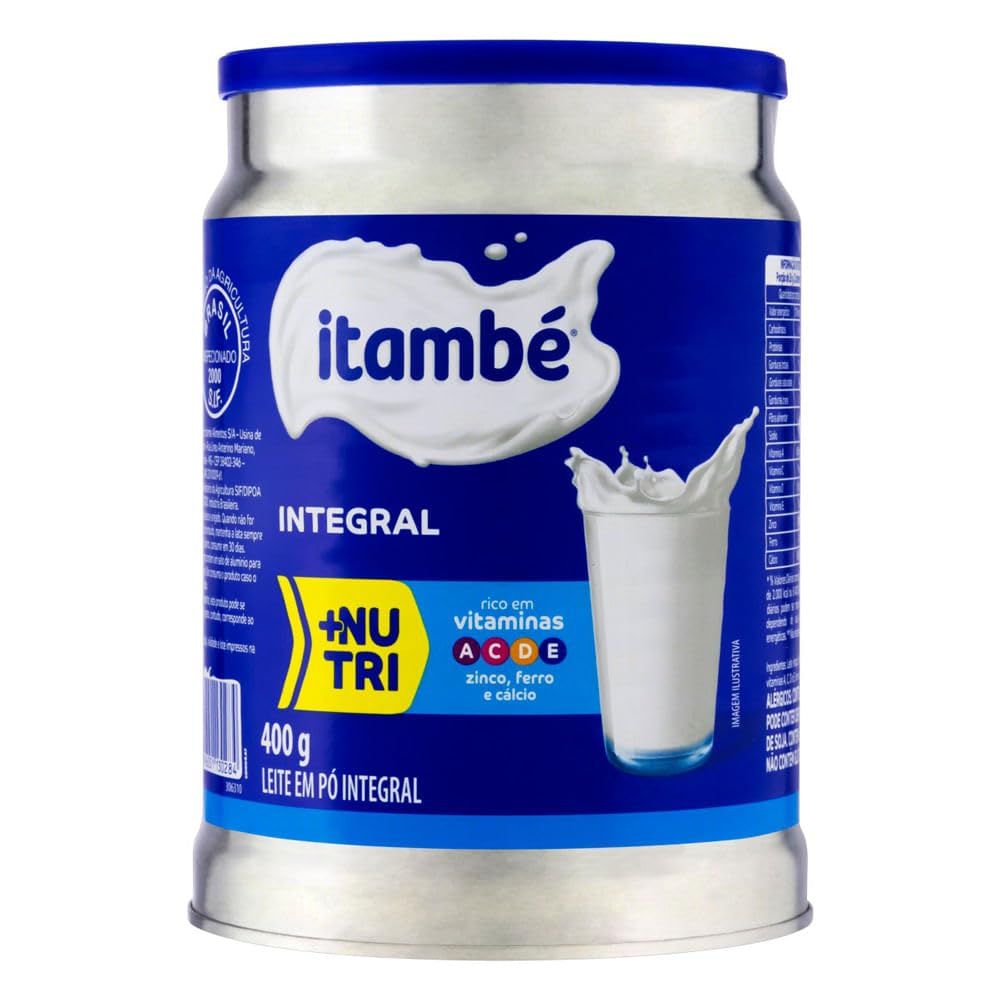 Leite em Pó Integral 400gr | Itambé