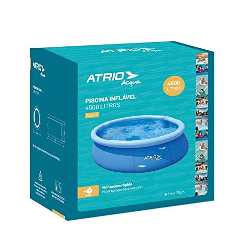 Piscina Inflável Circular 4500L Atrio - ES305
