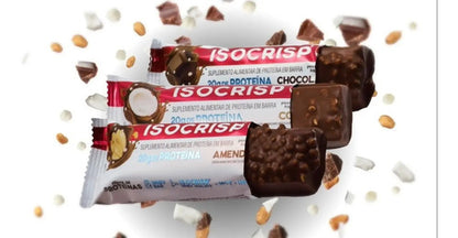 Barra De Proteína Isocrisp Vitafor 12 Un Barrinha Cereal