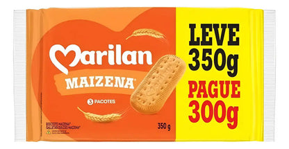 Biscoito Maizena Marilan Pacote Bolacha 350g