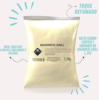 Maionese Grill Junior Food Service Refil Pouch - 1,1kg