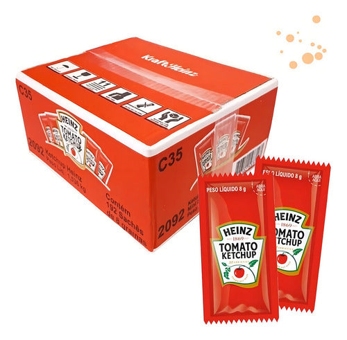 Ketchup Sache Heinz 8g Com 176 Unid