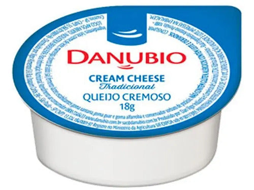 Cream Cheese Danubio Blister Sache 18g Caixa 72 Unidades