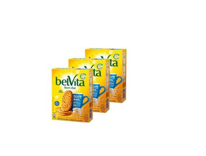 Biscoito Belvita Ao Leite Com Aveia Com 15 Caixinhas De 75g