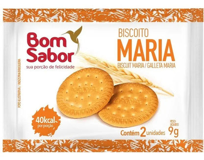 Biscoito Maria Sache 9g Bom Sabor Caixa 50 Unidades