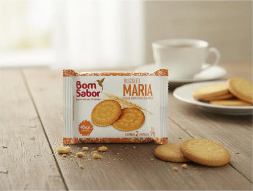 Biscoito Maria Sache 9g Bom Sabor Caixa 50 Unidades