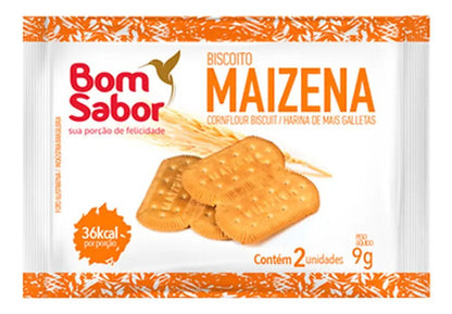100 Un Biscoito Bom Sabor Em Sache Maria Maizena Leite Salsa