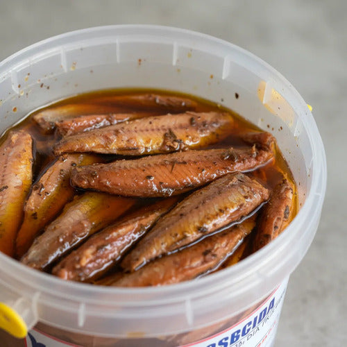 Filé De Sardinha Anchovada Ribamar Balde 1kg