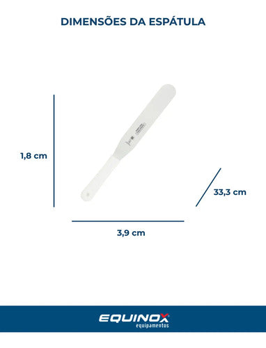 Espatula Tramontina Confeiteiro Inox 8 Profissional