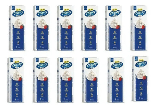 Chantilly Chanty Mix Amélia 1l Vigor Caixa 12 Unidades