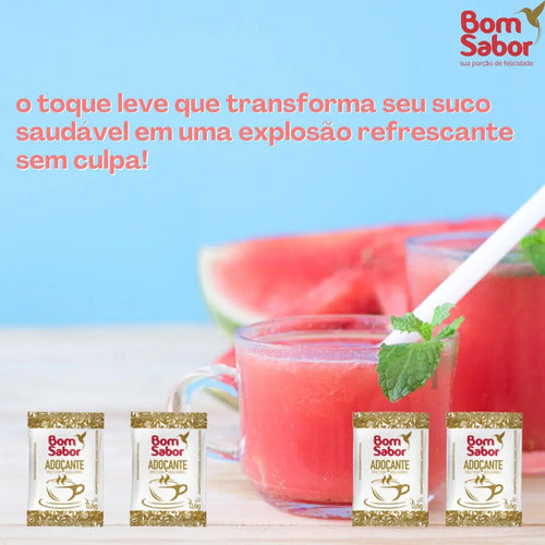 Adoçante Bom Sabor Dietético Sachê  6g - Cx 100un