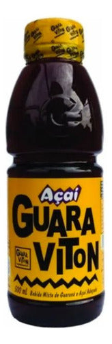 Guaraviton Guarana Açaí 500ml Pack Kit Com 06 Garrafas