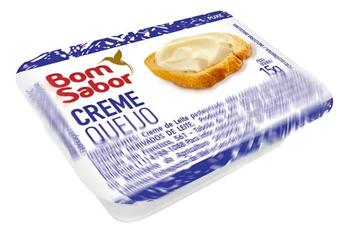 Cream Cheese Creme Queijo Blister Bom Sabor Kit 24 Unidades