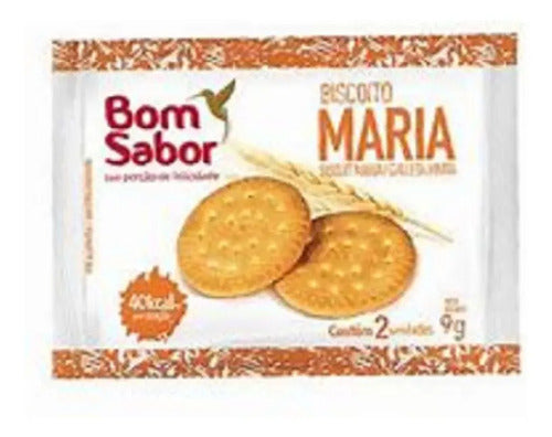 Biscoito Maria Sache 9g Bom Sabor Caixa 50 Unidades