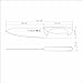 Faca Para Carne 8", Tramontina, Premium 24476188, Branco