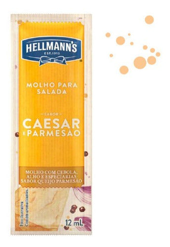 Molho Caesar Sache Hellmanns 12ml Caixa 108 Unidades
