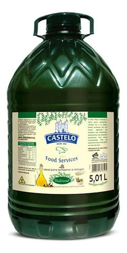 Óleo Azeite Oliva E Soja Misto Composto Castelo 5l